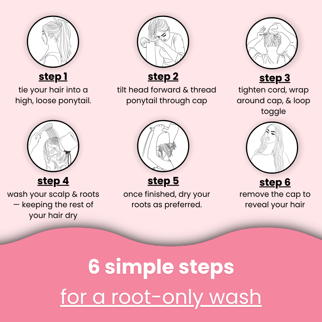crown washing pony cap